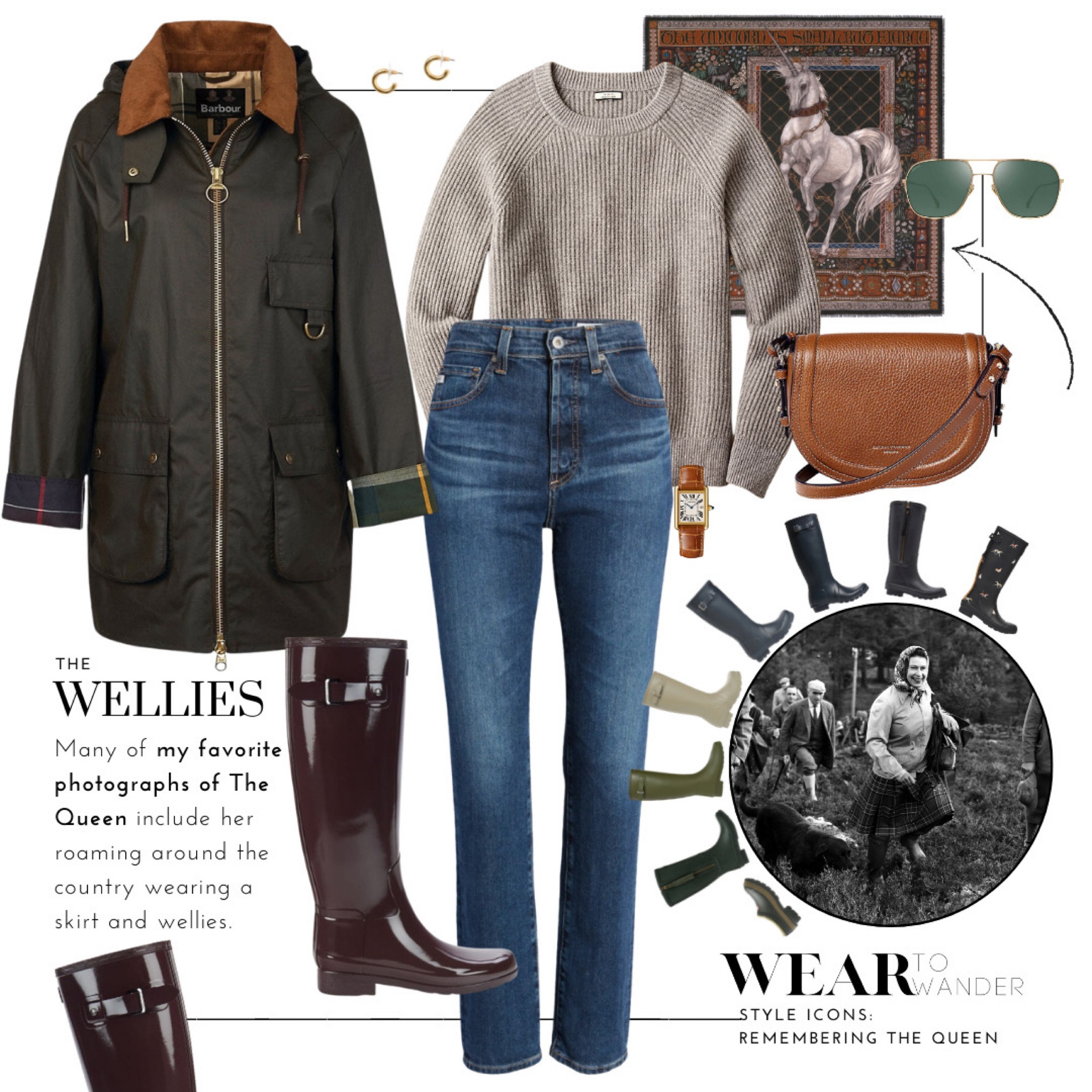 After watching and reading speeches given by The Royal Family as well as messages from many of you in the UK, I've noticed that a recurring theme is gratitude. A deep sense of gratitude for the legacy of The Queen and the wisdom of her generation. The mantle has been passed onto King Charles III, and we have the gift of what she left behind. Interviews, books, and photographs give insight into The Queen, and I'm grateful to have them as we all look forward and carry on.

Out of this gratitude came an idea (that also came from hours of talking on the phone with my sister!). Each historical great leaves a fashion legacy as well, and I'd love to explore ways to incorporate them into our modern era. I spent the weekend further researching brands The Queen loved, and am excited to share a new mini series that'll be on Wear to Wander- Style Icons. I'll be sourcing items loved by the style icons you know, and sharing looks centered around them. I'd love for you to share your favorite style icon in the comments section (or in a direct message) so that I can compile a list! 

It would leave me again with a deep sense of gratitude. 

#LTKSeasonal #LTKU #LTKSale