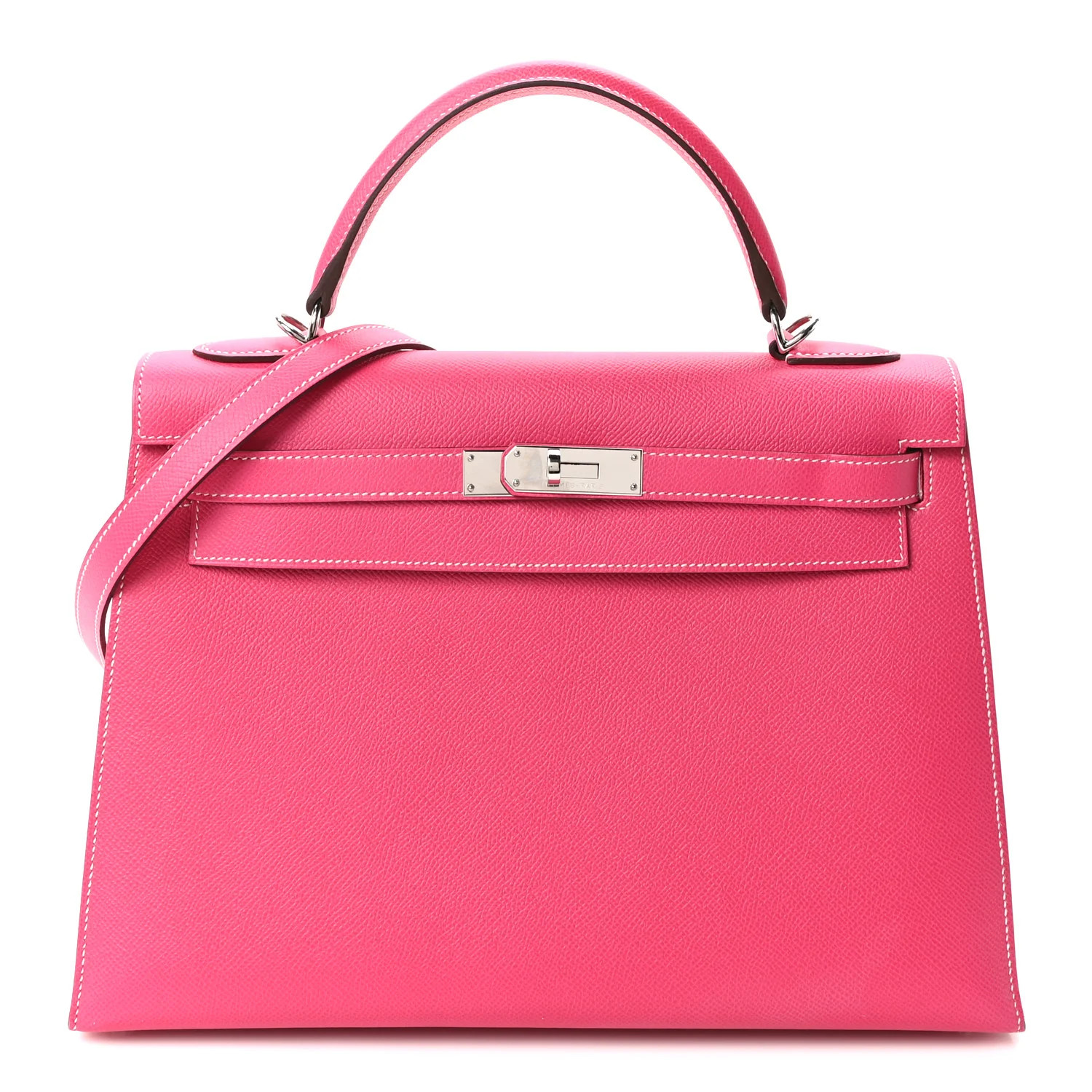Epsom Kelly Sellier 32 Rose Tyrien | FASHIONPHILE (US)