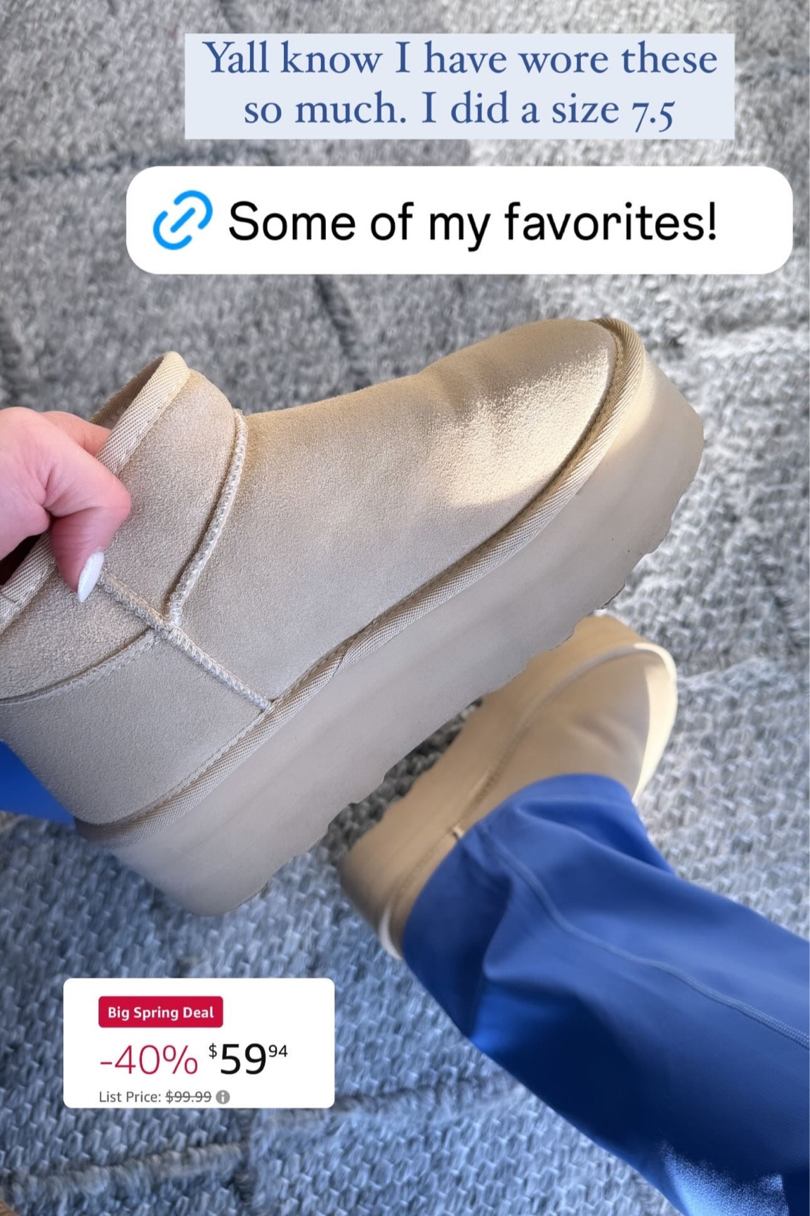 Love these boots seriously have wore them so much 

#LTKstyletip #LTKsalealert #LTKfindsunder50