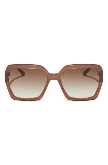 DIFF Sloane 54mm Square Sunglasses in Cafe Ole /Brown at Nordstrom Rack | Nordstrom Rack
