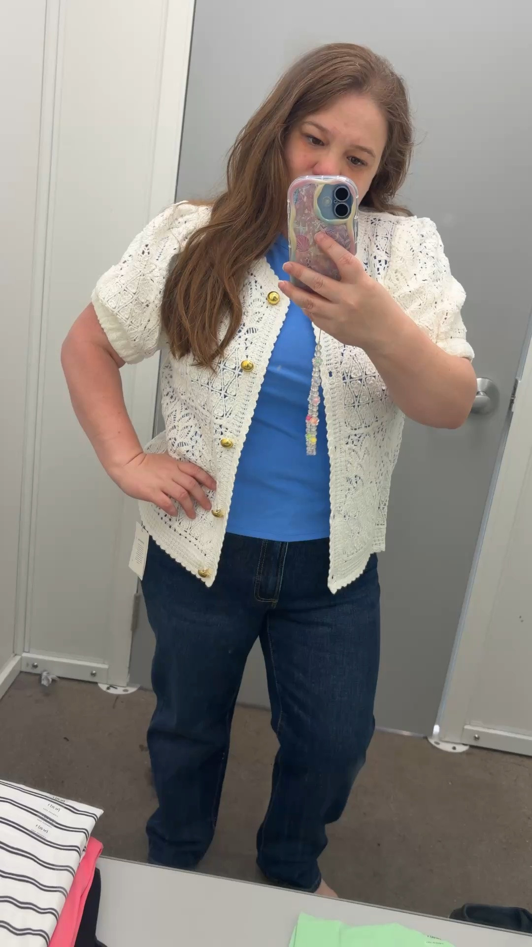 $6 tops at Walmart?! 🤍 You know I had to try them on! I also found a chic blazer, a pretty lace button-up, and petite-approved jeans that are definitely worth checking out. Affordable finds that don’t look cheap! 🛒✨

#LTKSaleAlert #LTKMidsize #LTKPetite