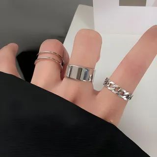 Aoshima Set: Alloy Open Rings (Assorted Designs) | YesStyle | YesStyle Global