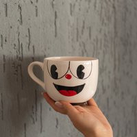 Funny Coffee Mug - Handmade Cartoon Face Ceramic Cup, Cute Gift For Her Or Him | Etsy (US)