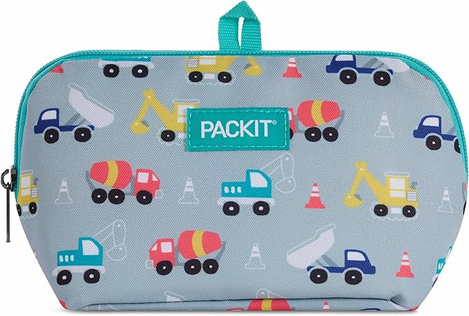 PackIt Freezable Snack Bag, Construction Trucks | Amazon (US)