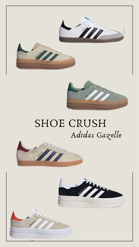Adidas Gazelle sneakers! They would also make an amazing gift for Christmas 🤗

#LTKGiftGuide #LTKshoecrush #LTKsalealert