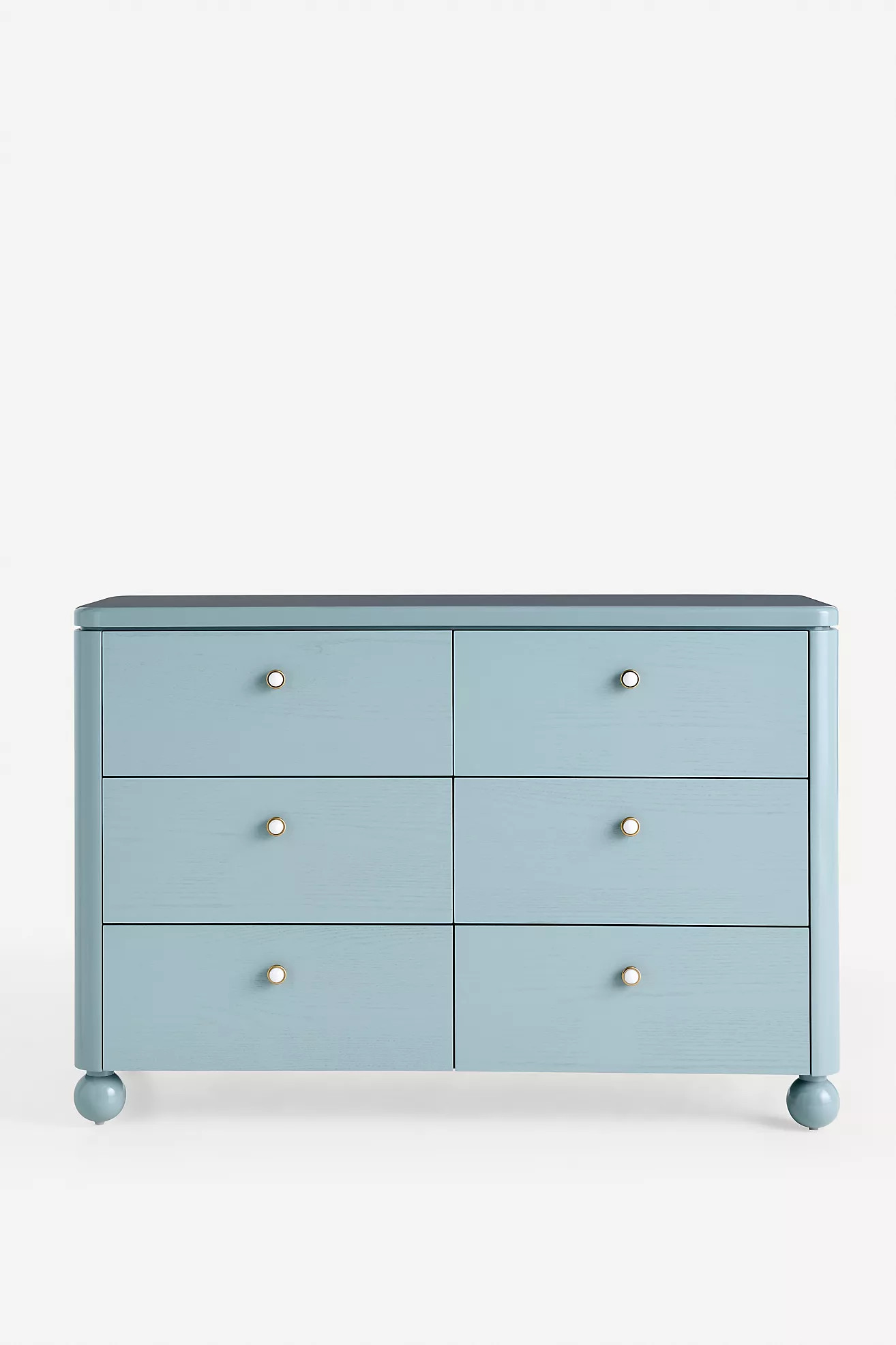Tasha Lacquer Six-Drawer Dresser | Anthropologie (US)