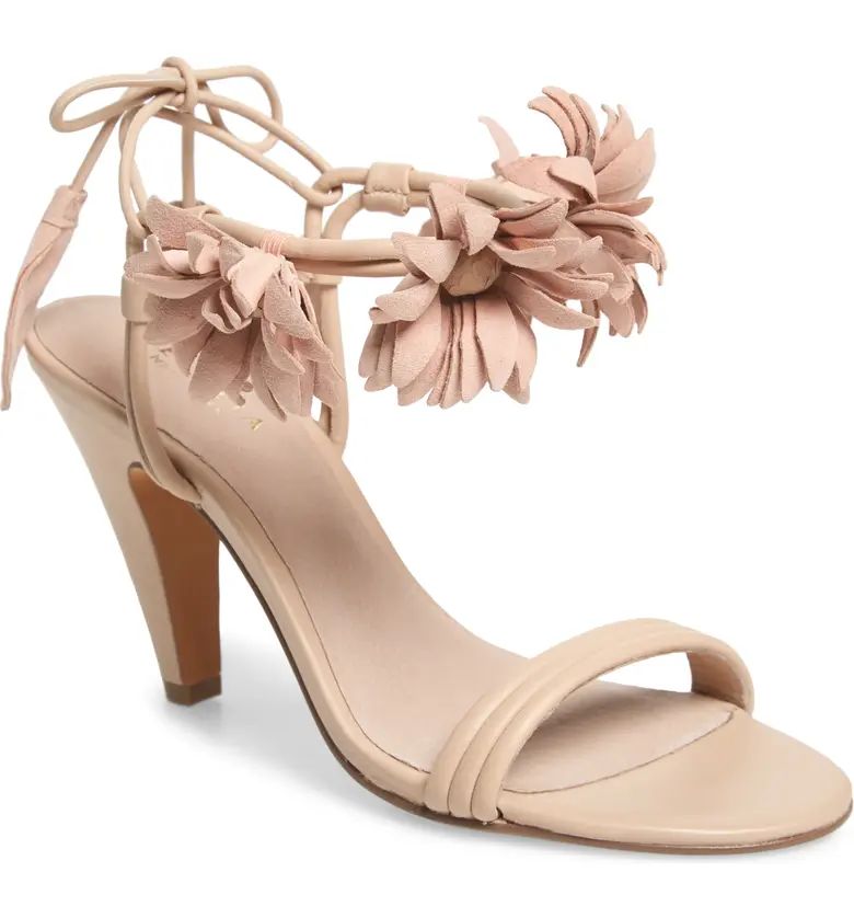 Cecelia New York Flower Ankle Wrap Sandal (Women) | Nordstrom | Nordstrom