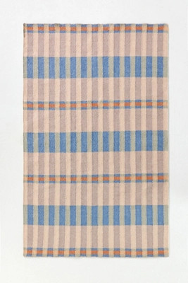 Poppy Indoor/Outdoor Flatwoven Geometric Rug | Anthropologie (US)