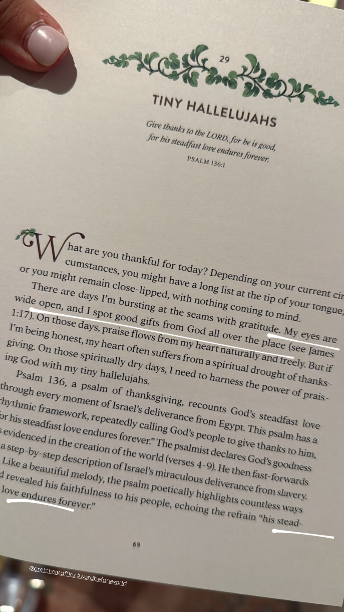 The title of this book is such a wonderful reminder as we start each day 💕

#LTKmomlife #LTKselfcare #LTKmorningroutine