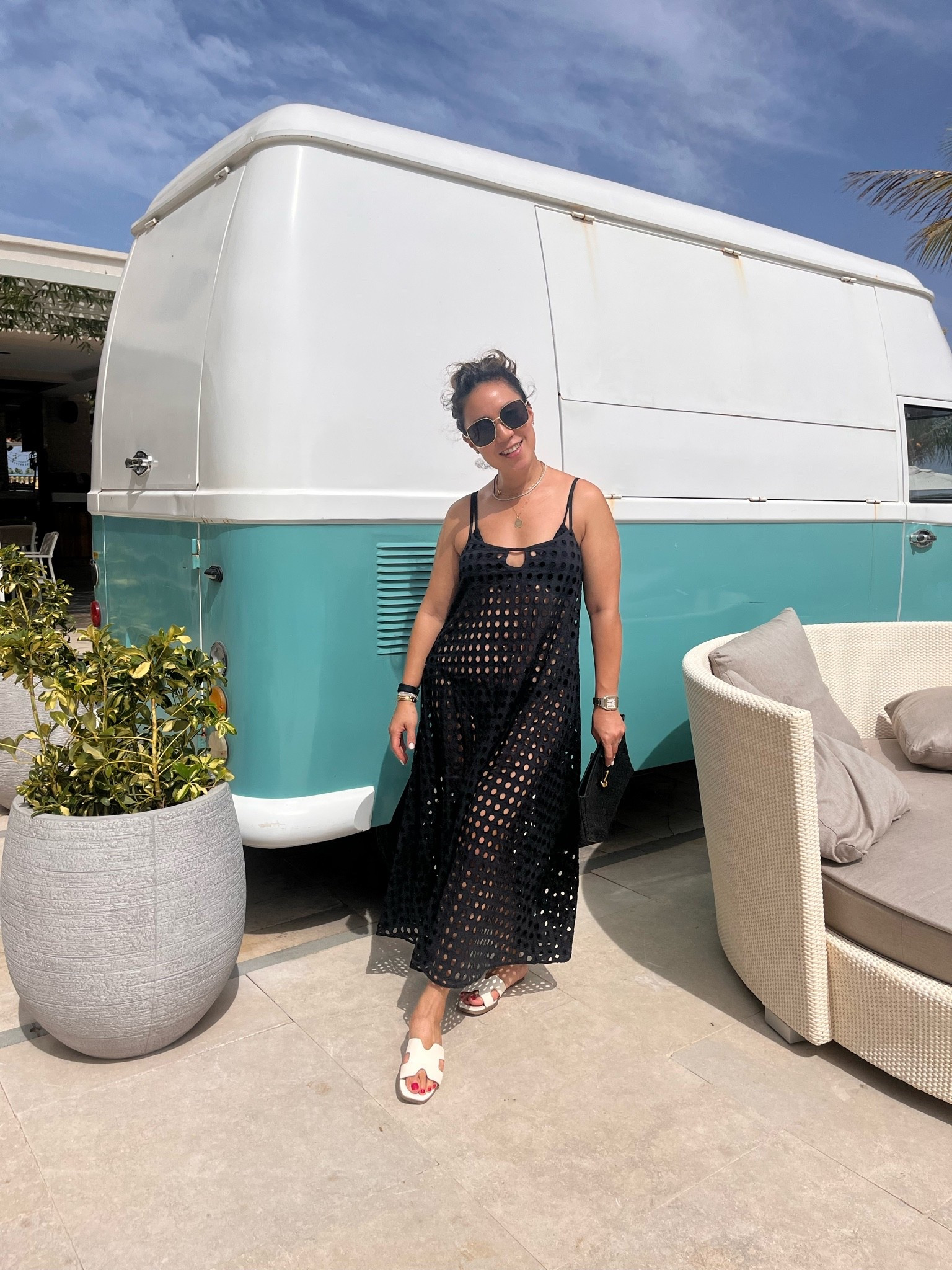 Summer style. Basic not basic cover-up. Easy bikini. Xs in the cover-up. Small in the suit.

#LTKdayinmylife #LTKootd #LTKActive