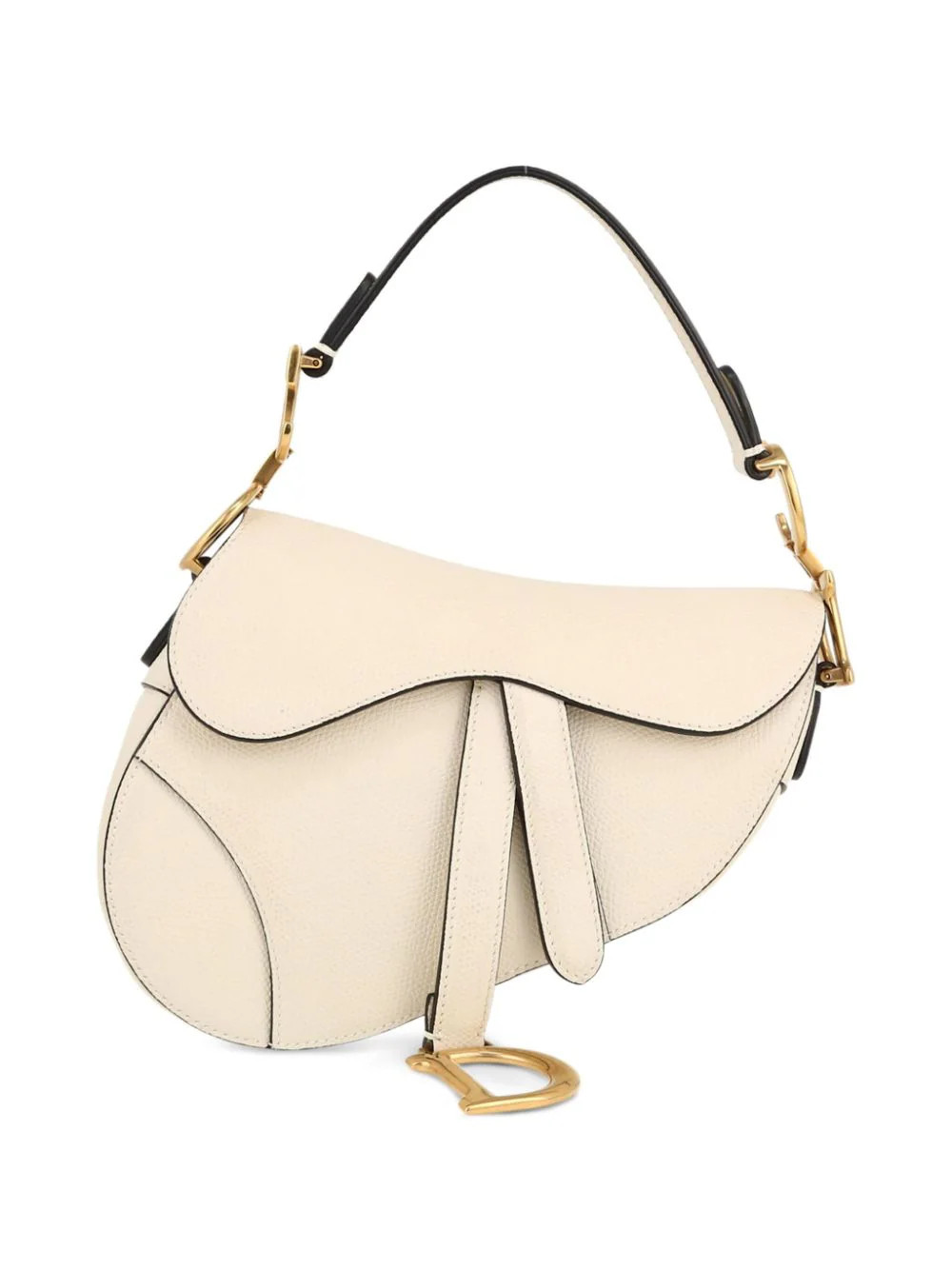 Christian Dior Pre-Owned 2020 Saddle shoulder bag - White | Farfetch Global