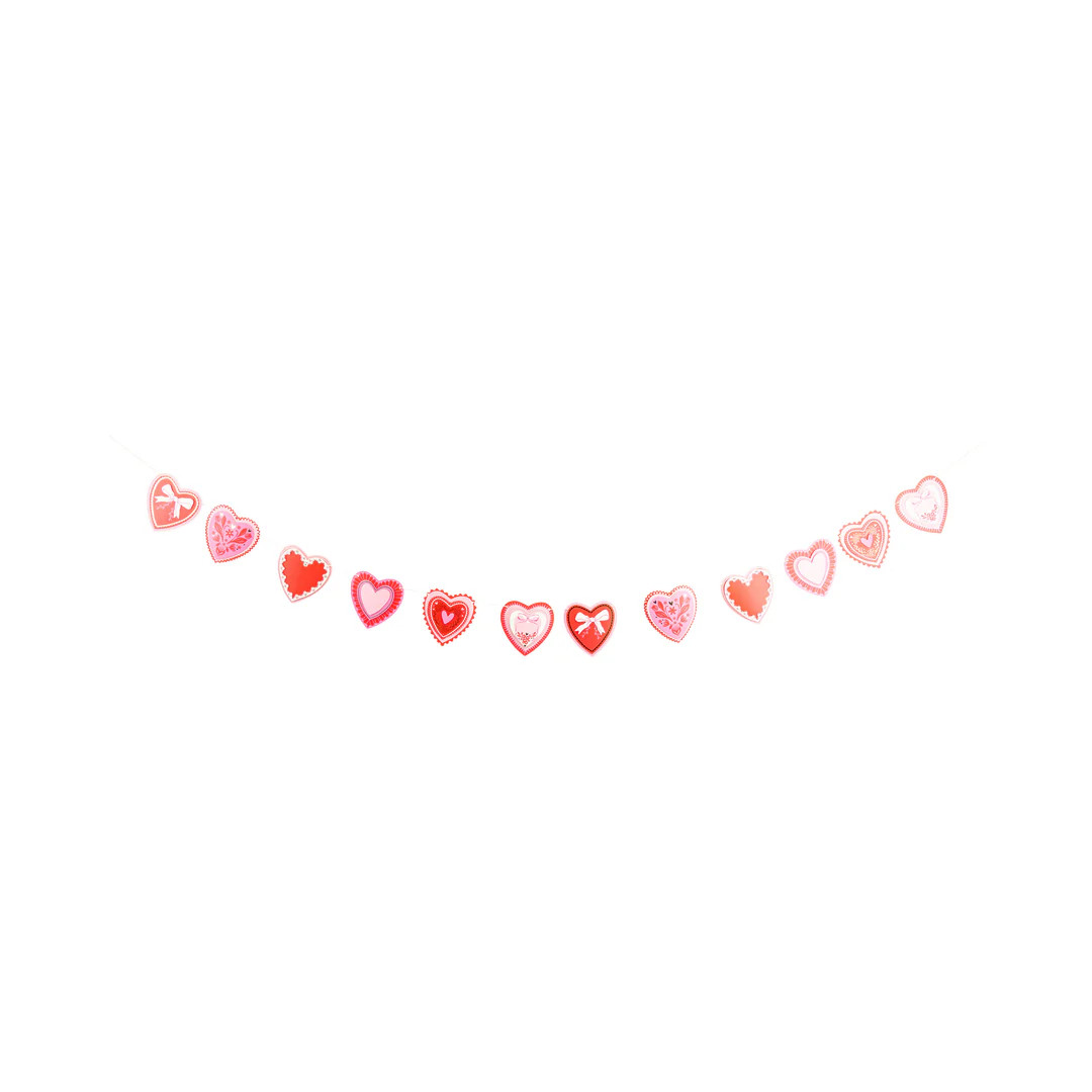 Layered Vintage Heart Banner | My Mind's Eye