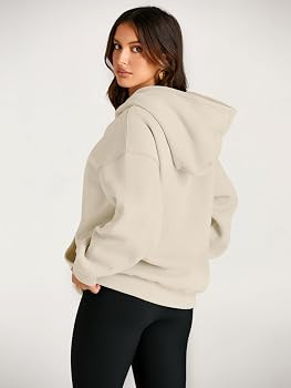 Trendy Queen Womens Oversized Hoodies Fleece Sweatshirts Long Sleeve Sweaters Pullover Fall Outfi... | Amazon (US)