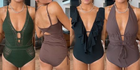 one piece swimmys ☀️👙🌊 #amazonspringfashion #onepieceswimsuits #affordablewomensclothing amazon spring fashion full coverage flattering one piece must have swimsuits affordable womens clothing 

#LTKfindsunder50 #LTKswim #LTKstyletip