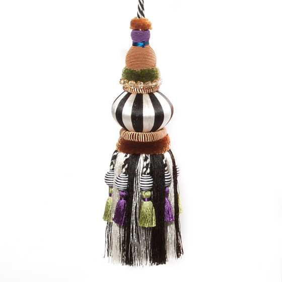 Bibelot Tassel - Black & White | MacKenzie-Childs