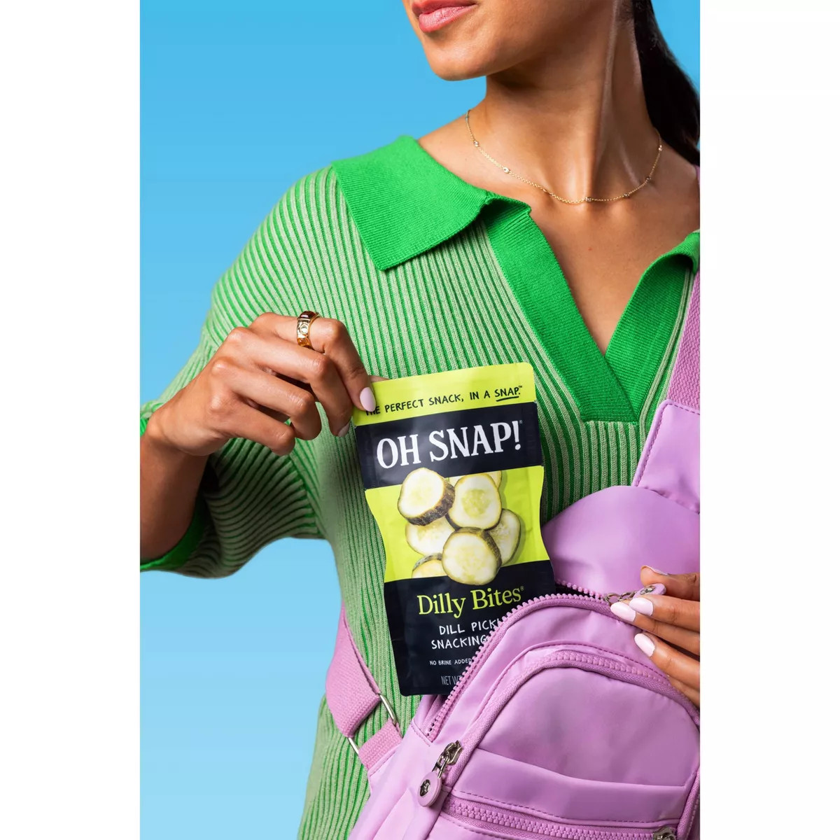OH SNAP! Dilly Bites Dill Pickle Snack Pack - 3.25oz | Target