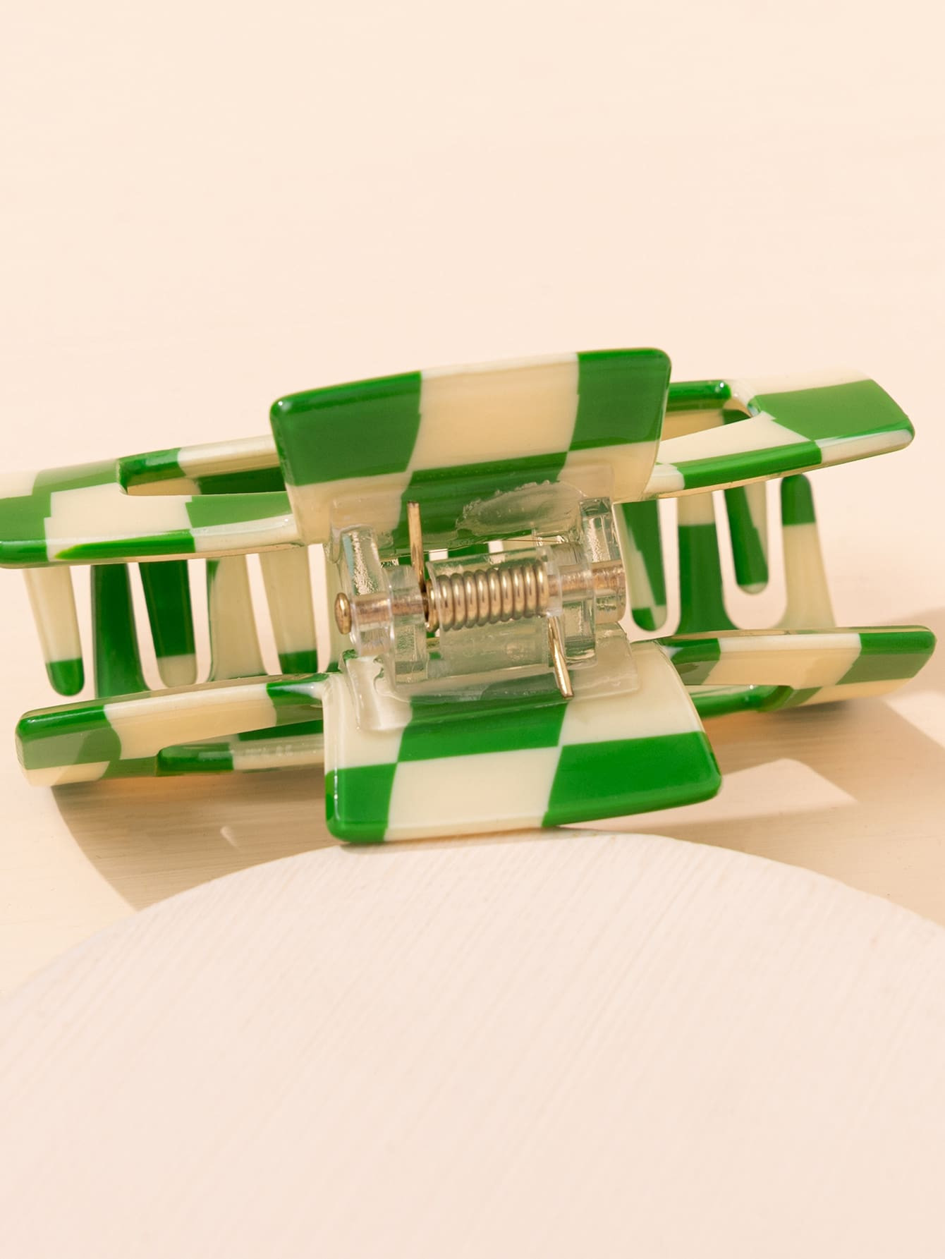 Checkered Hair Claw | SHEIN