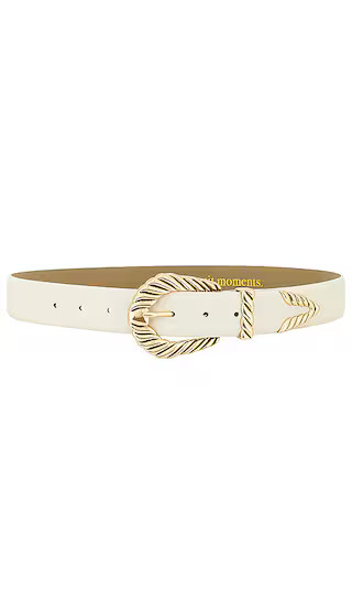 Modern Rodeo Belt in White | Revolve Clothing (Global)