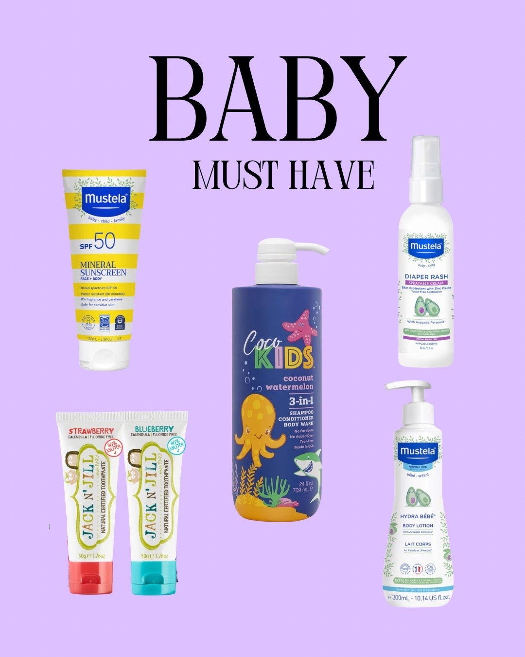 Baby must-haves I actually use daily 🤍
From gentle skincare to bath time essentials, these are my go-to picks that make mom life easier (and keep baby happy).

Simple, safe, and worth it 👶🏻✨
Shop them all below 👇🏻 #ltkbaby #ltkmomlife #ltkfinds

#LTKmomlife #LTKBaby #LTKdayinmylife