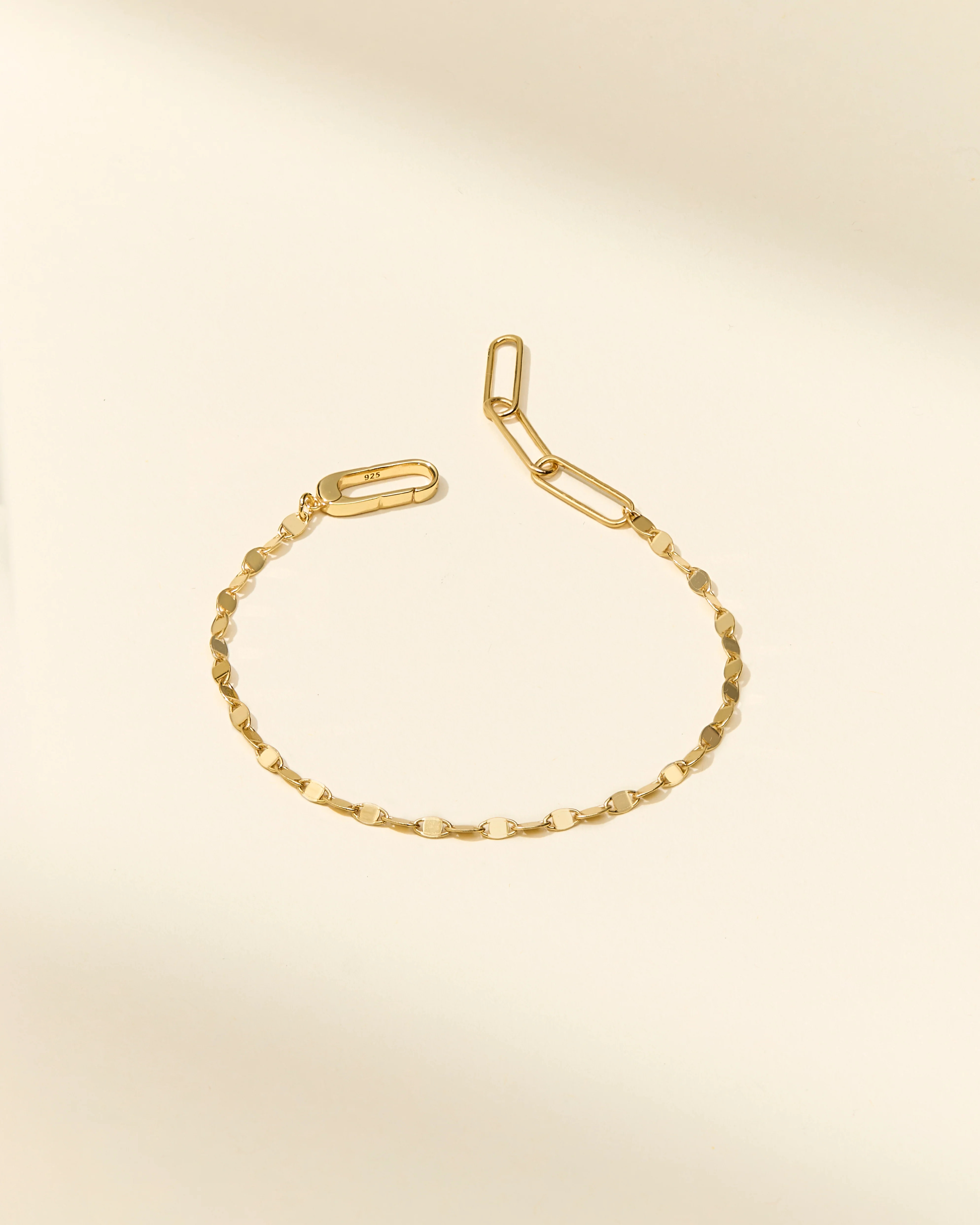 Gold Confetti Chain Bracelet | claspe