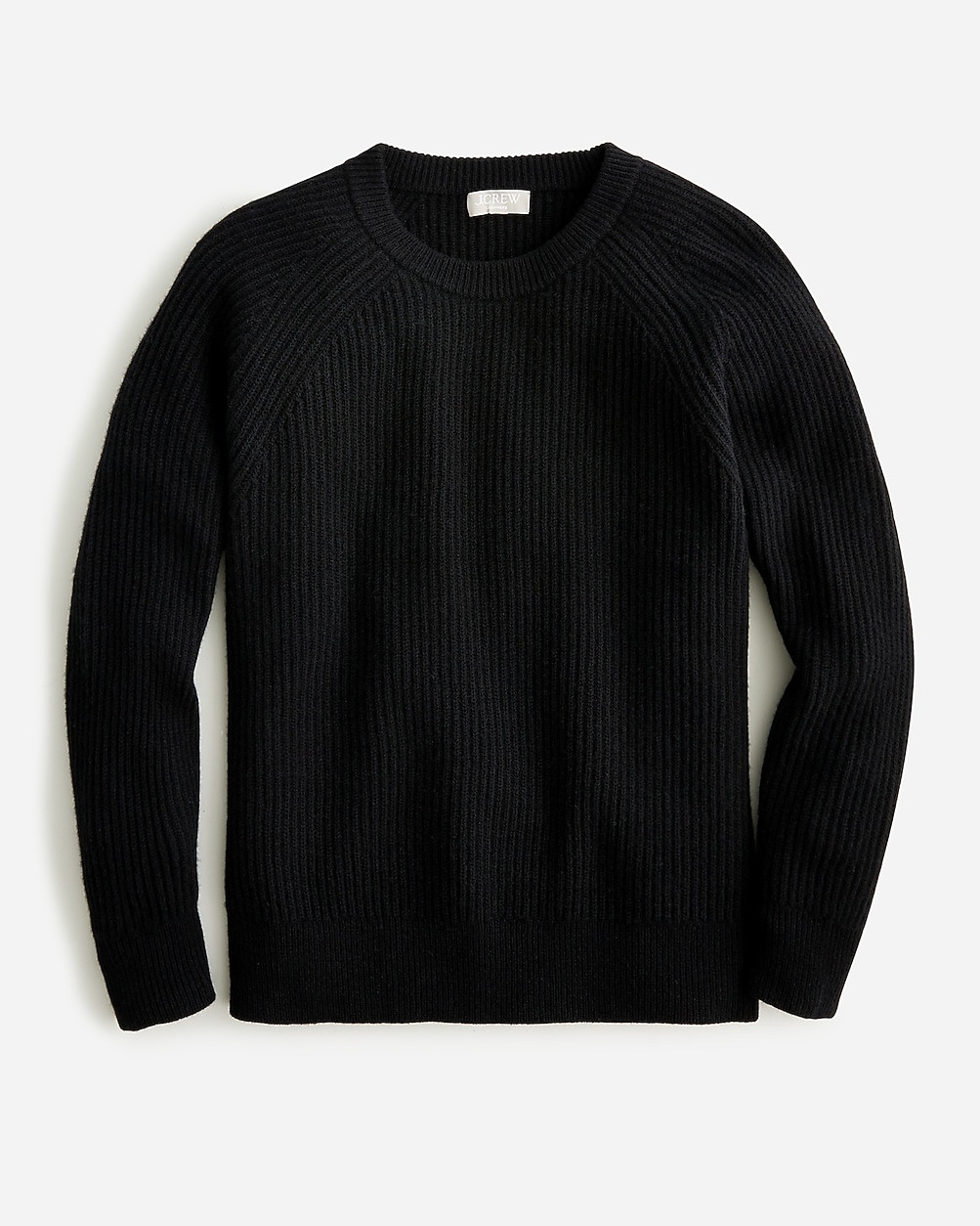 Ribbed cashmere oversized crewneck sweater | J. Crew US