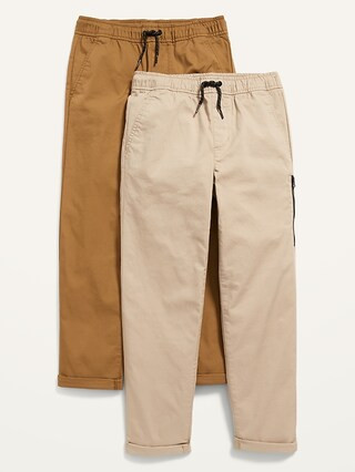 Built-In Flex Tapered Tech Chino Pants 2-Pack for Boys | Old Navy (US)