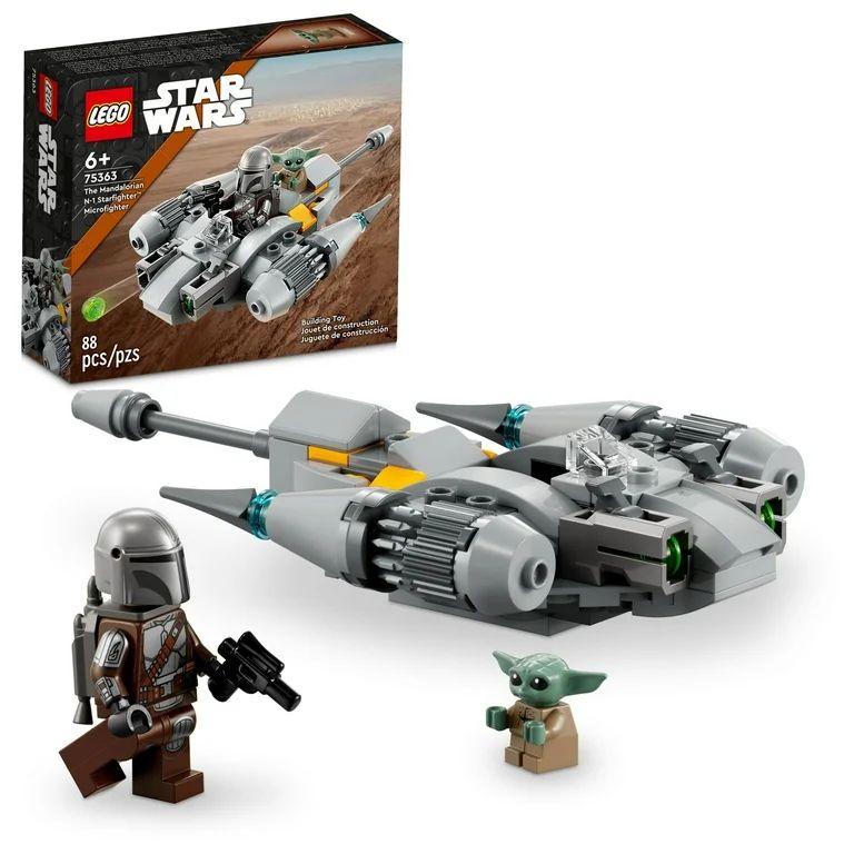 LEGO Star Wars The Mandalorian’s N-1 Starfighter Microfighter 75363 Building Toy Set for Kids A... | Walmart (US)