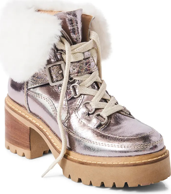 Cozy Jasper Faux Fur Platform Hiker Boot (Women) | Nordstrom