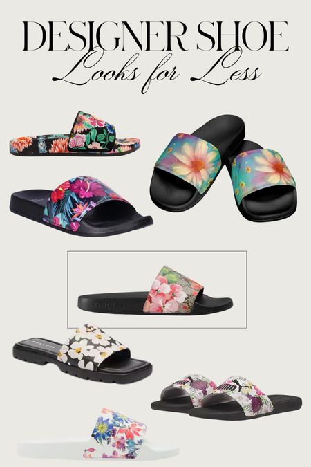 Designer Shoe Looks for Less - Gucci Pool Slides! #kathleenpost #designershoe #lookforless

#LTKstyletip #LTKshoecrush #LTKSeasonal