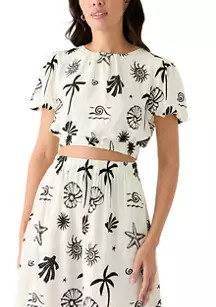 MINKPINK Women's Shell Crop Top | Belk