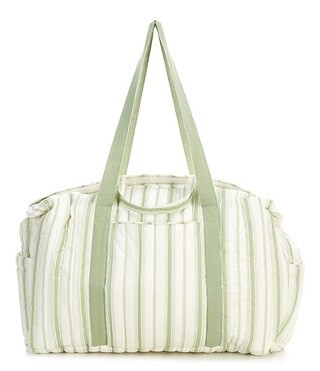 Edgehill Collection x Kristin Ellen Hockman Leo Green Stripe Weekender Bag | Dillard's | Dillard's