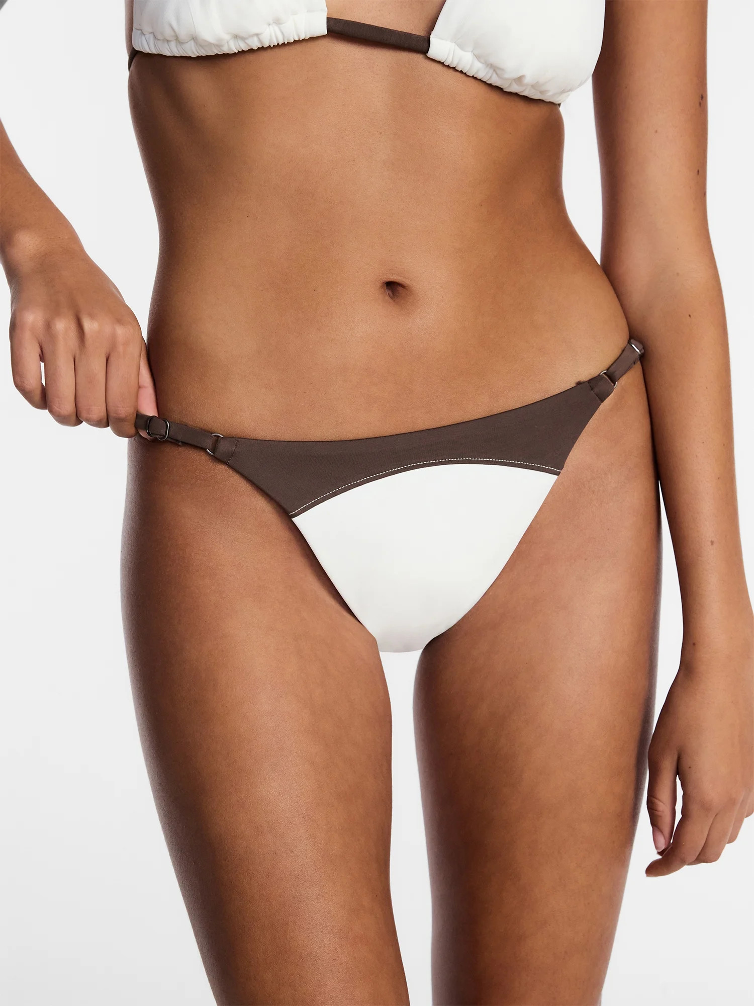 Kacey Lee Women's and Women's Plus Bikini Bottoms with Seaming, Sizes XS-3X | Walmart (US)