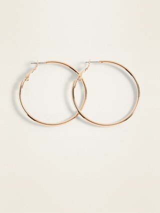 Gold-Toned Hoop Earrings for Women | Old Navy (US)