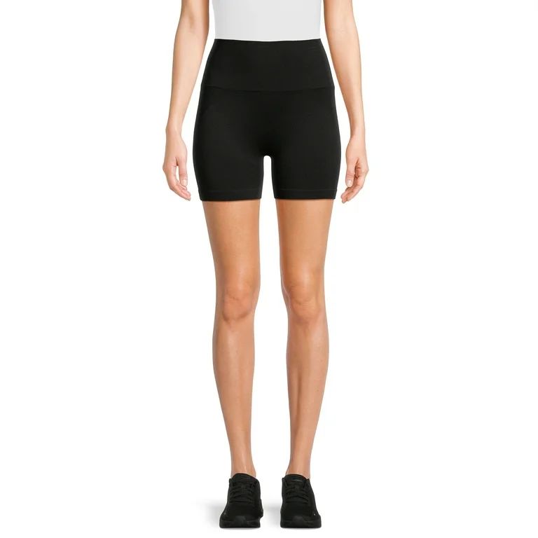 Avia Women’s Seamless Contour Bike Shorts, 5" Inseam, Sizes XS-XL | Walmart (US)