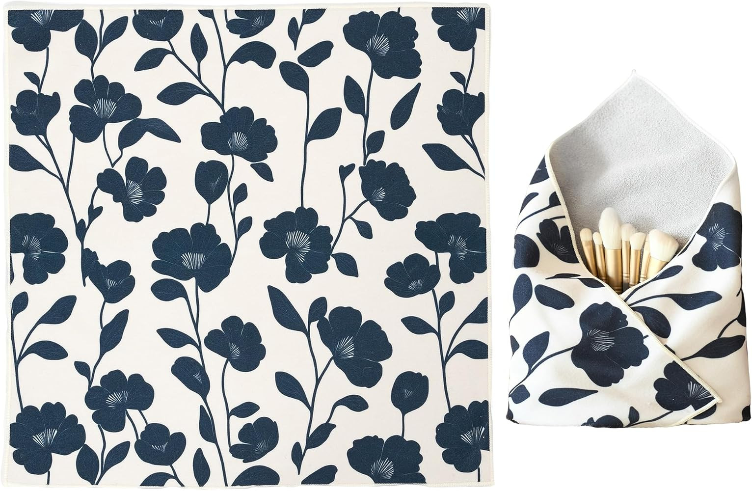 Self-Adhesive Magic Cloth Portable lazy Makeup Bag Cosmetic Pouch Widely Used for Camera Lens Wra... | Amazon (US)