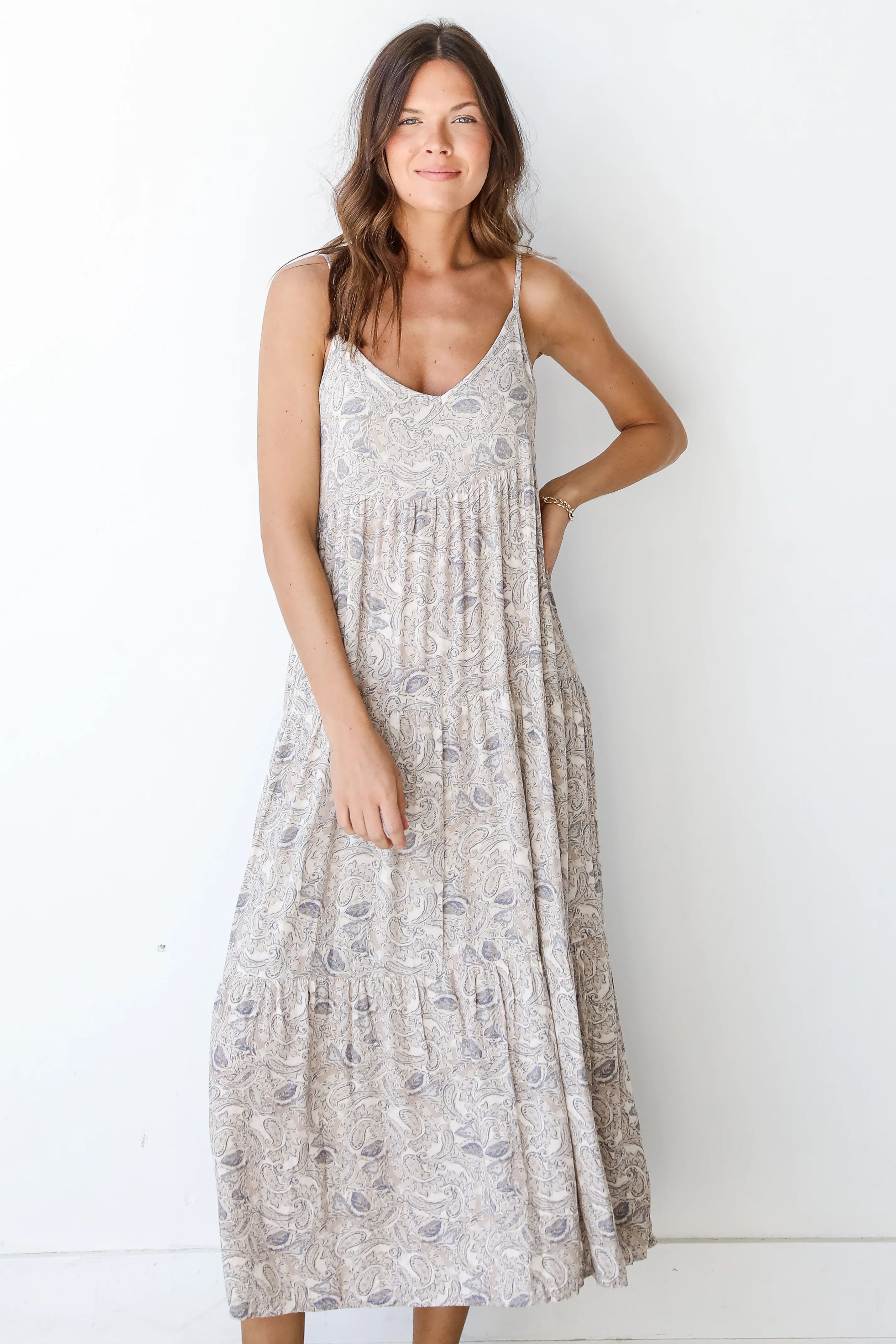 Lovely To Meet You Tiered Maxi Dress | Dress Up
