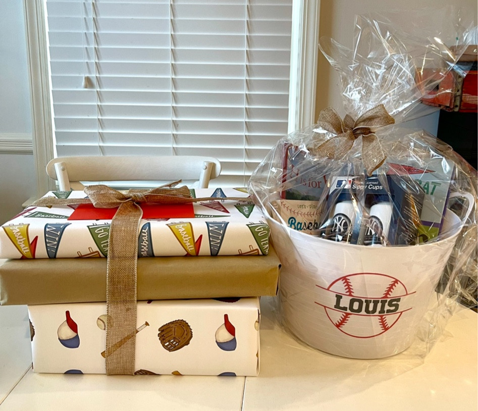 Baseball party
Toddler birthday
First birthday
Rookie of the year
Baseball bucket
Personalized gift
Kids gifts
Baseball book
Wrapping paper
Ribbon
Cellophane
Gift wrap
Gift ideas
Toddler boy

#LTKKids #LTKFindsUnder50 #LTKGiftGuide