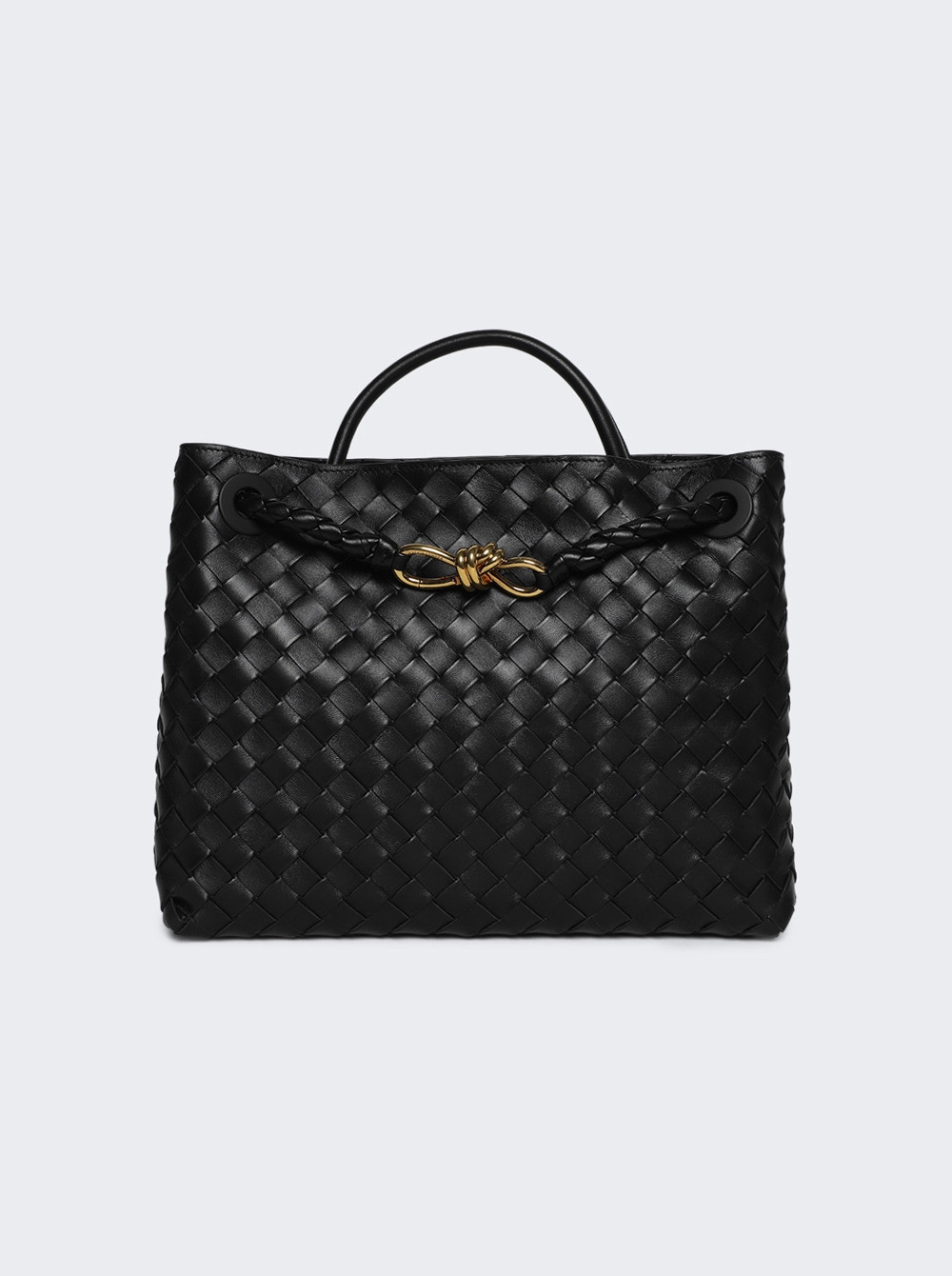 Medium Andiamo Top Handle Bag Black  | The Webster | The Webster