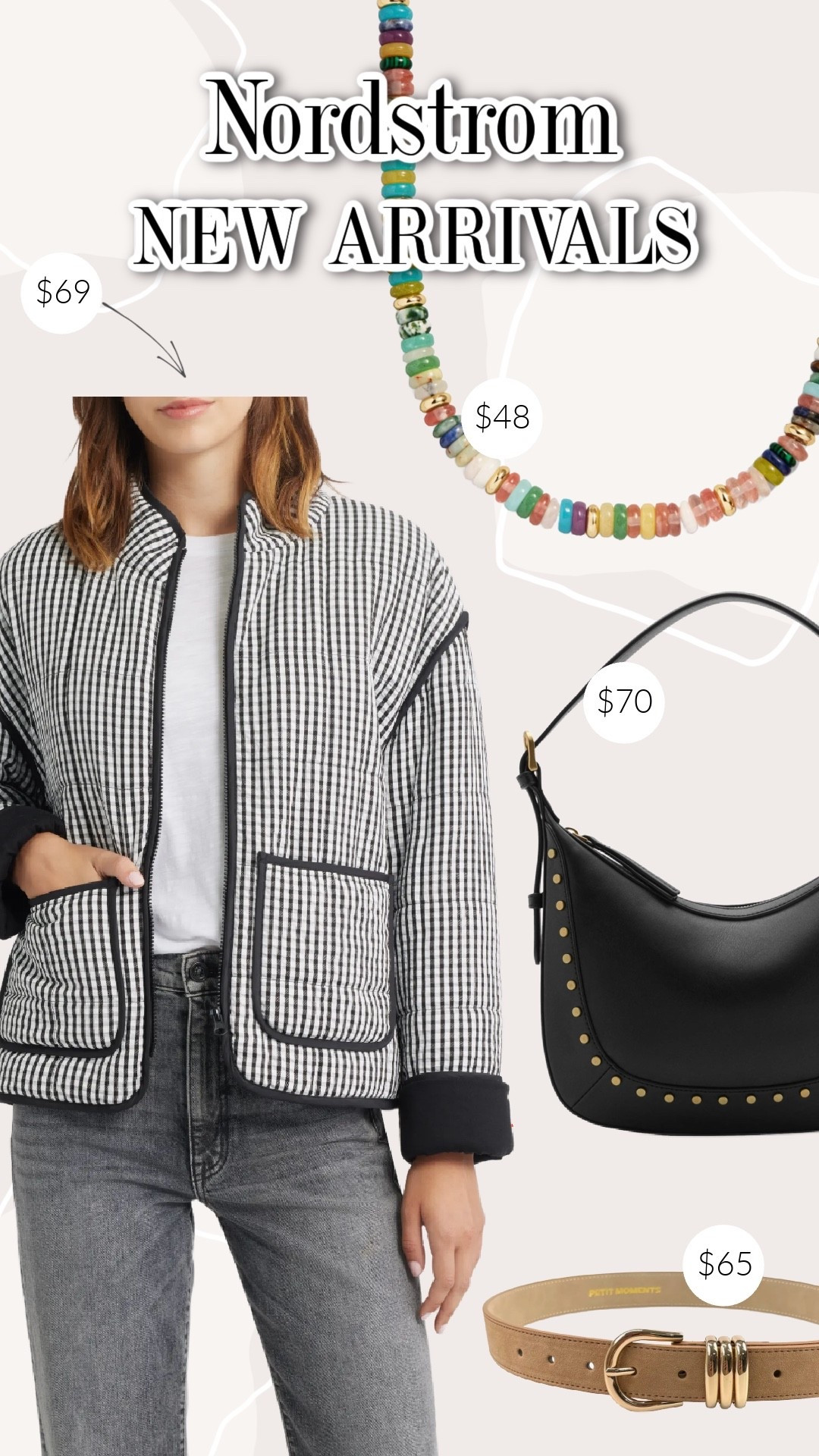 New Arrivals @Nordstrom✨👏🏼

Love this studded shoulder bag and the quilted jacket looks SO comfy!!🙌🏼

#LTKFindsUnder100 #LTKSeasonal