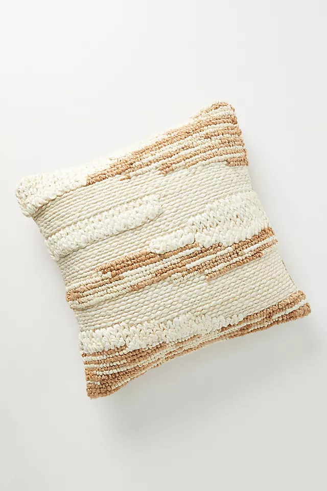 Arnav Woven Jute Pillow | Anthropologie (US)