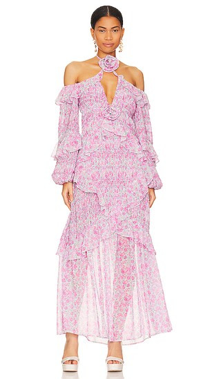 Rowan Maxi Dress in Pink | Revolve Clothing (Global)