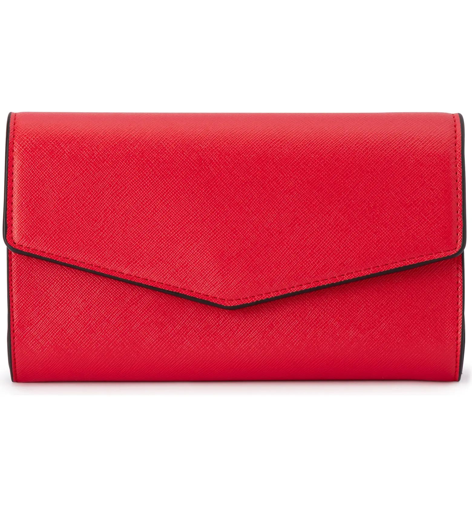 Nic Faux Leather Clutch | Nordstrom