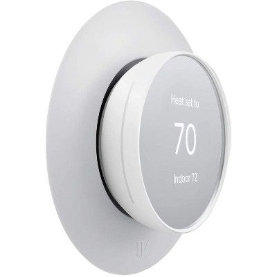 Wasserstein 5.25” Wall Plate Cover Compatible with Google Nest Thermostat 2020 - Elegant Mounti... | Target