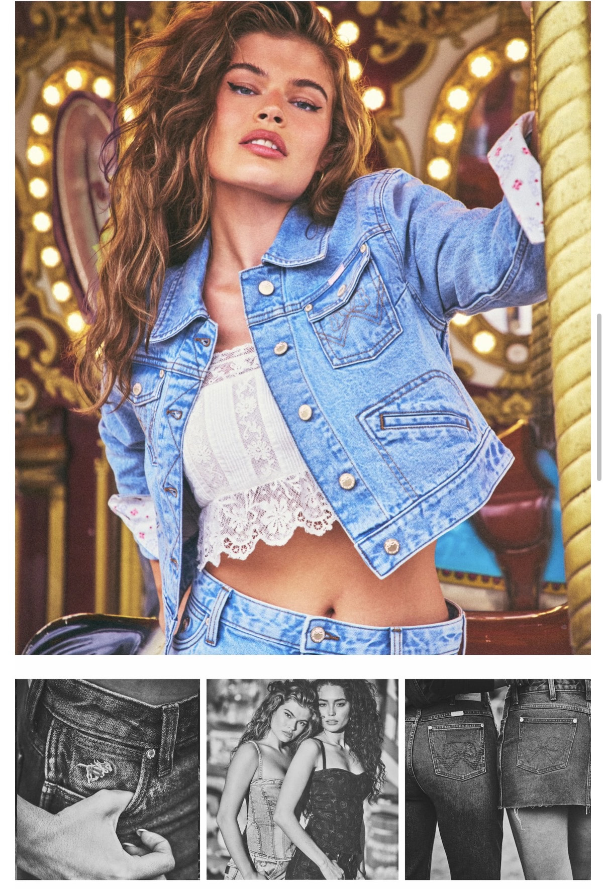 OMG… the new Wrangler x LoveShackFancy collection is EVERYTHING! 🤠🌸

As a cowgirl at heart, this collection was made for me. The perfect mix of western vibes, feminine florals, and timeless denim. Safe to say I’m obsessed and already adding my favorites to cart!

#Wrangler #LoveShackFancy #WesternStyle #LTKFashion #DenimLover #LTKFinds

#LTKootd #LTKWorkwear #LTKSeasonal