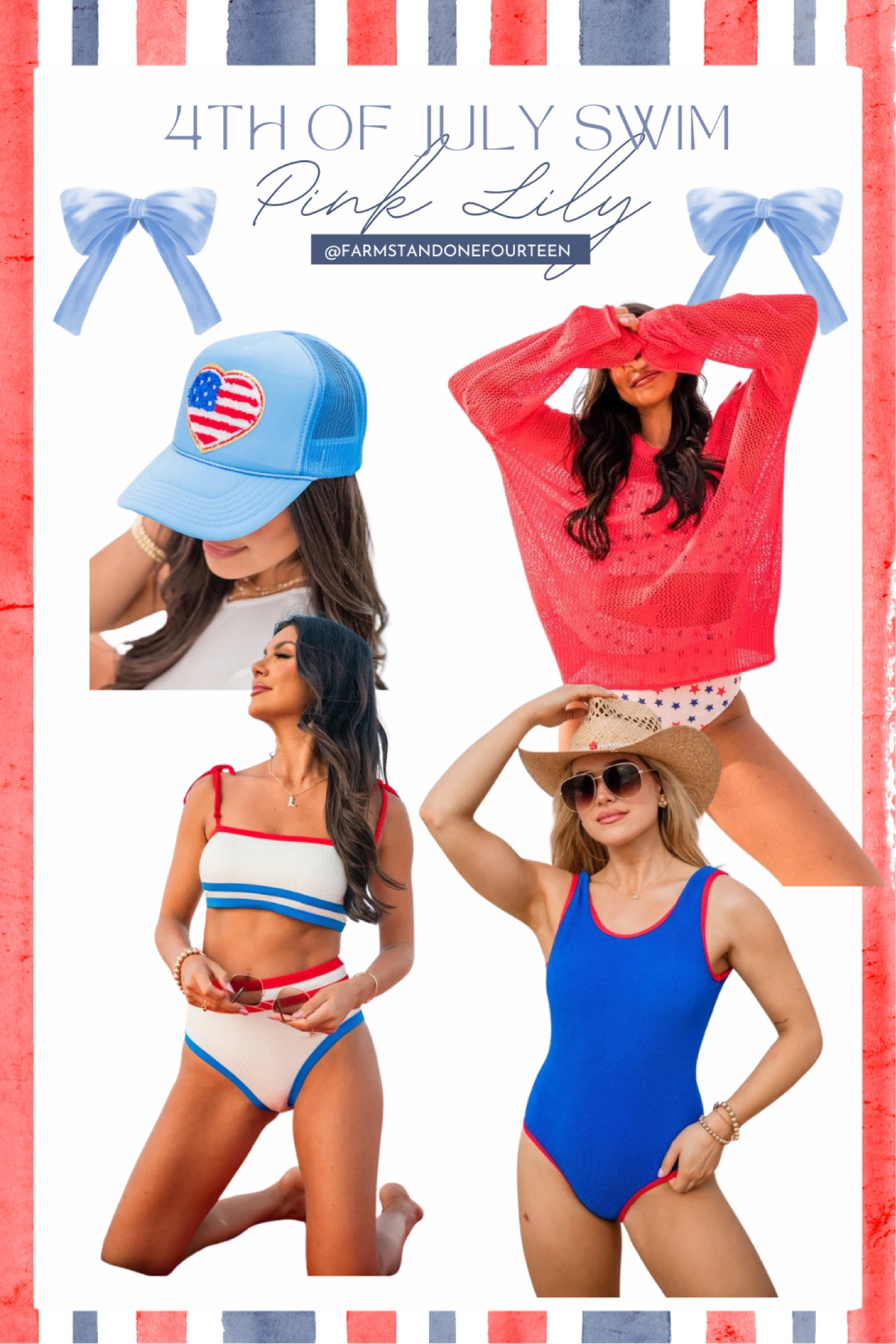 Fourth of July swim Inspo 🎀🇺🇸

#LTKSwim #LTKSeasonal #LTKStyleTip