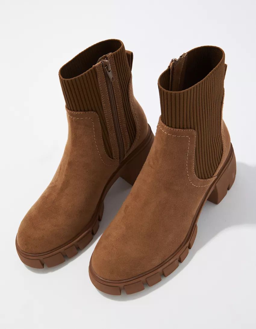AE Knit Chelsea Bootie | American Eagle Outfitters (US & CA)