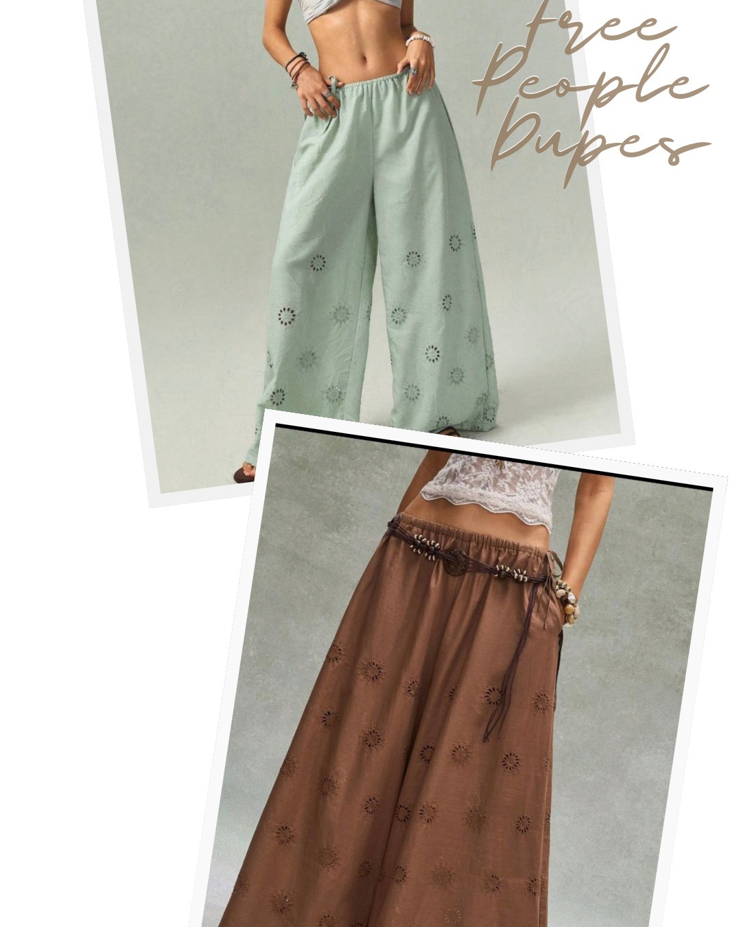 Found these #freepeople dupes. Love them. What do you think?

#LTKPetite #LTKOver40 #LTKootd