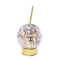Snow Much Fun Confetti Snowglobe Sipper | Packed Party