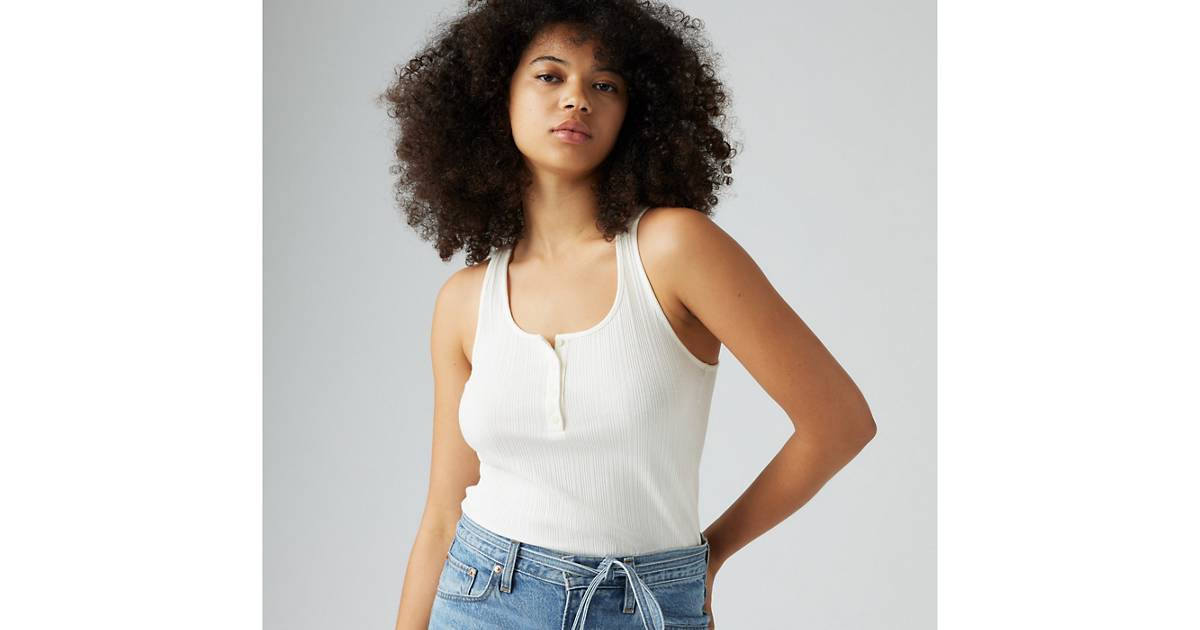Vacationer Ribbed Tank Top | Levi's US