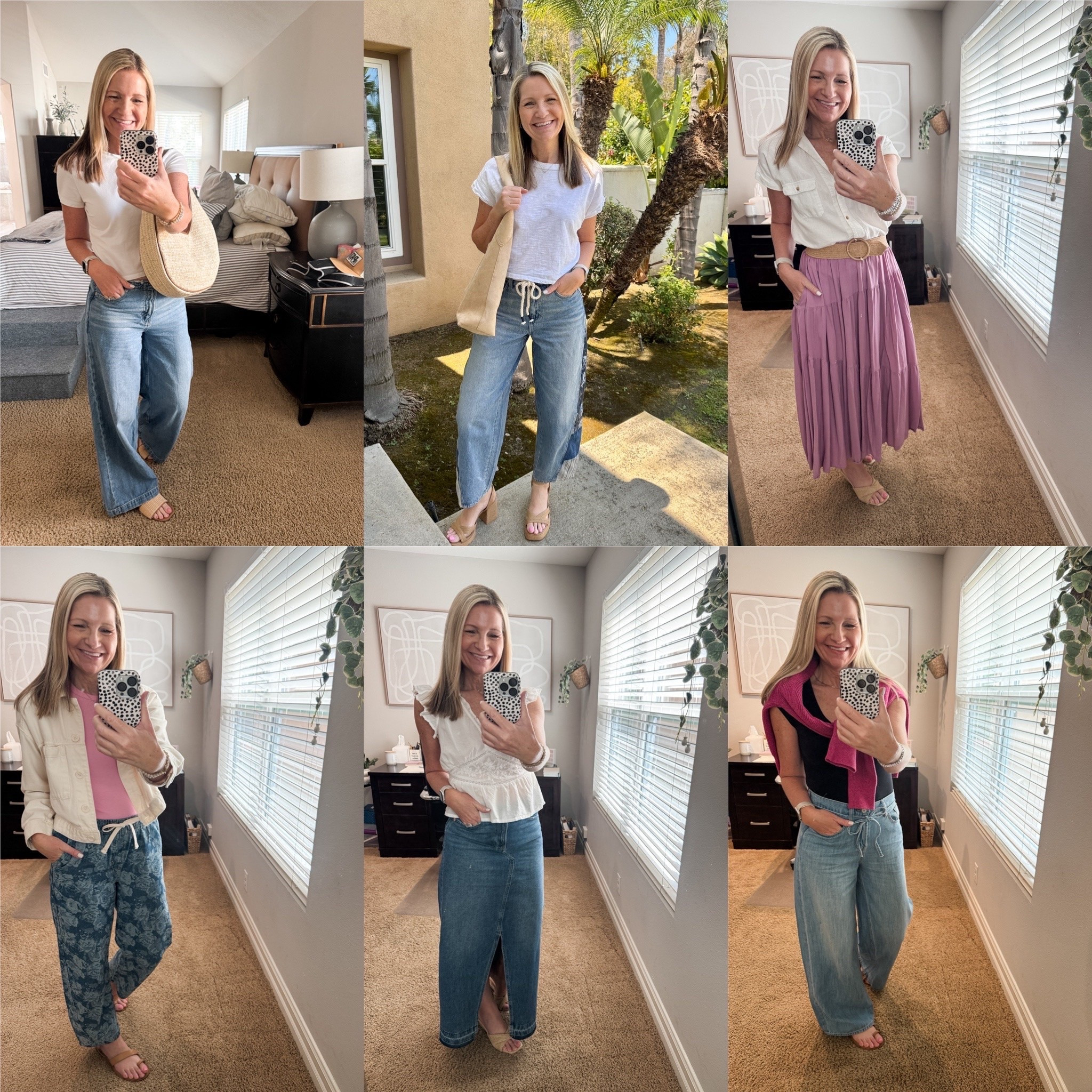 Weekly outfit roundup! Lots of denim this week but does that surprise anyone? I shared two new drawstring pairs for Summer plus another printed favorite. 

My tried and true Amazon maxi skirt also made an appearance. Hope everyone had a blessed Sunday!

#LTKootd #LTKOver40 #LTKSaleAlert